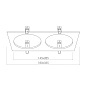 SDL-CB-2180F Светильник квадратный G53   -  По типу 